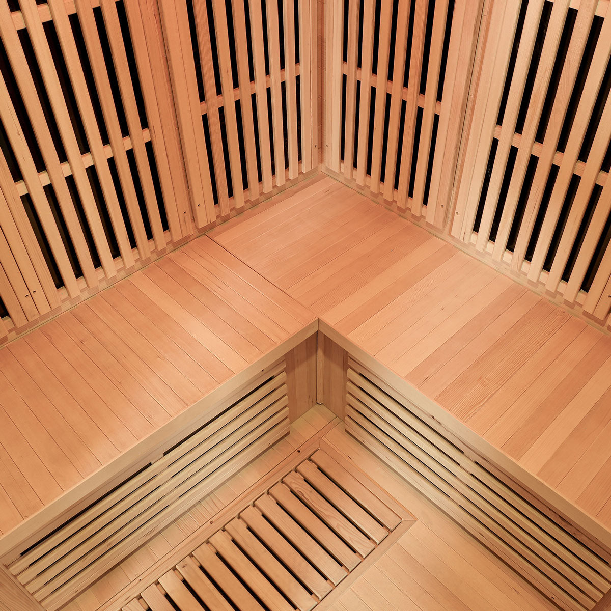 ReGen8 Quadro Corner - 4 Person 2640W Infrared Sauna