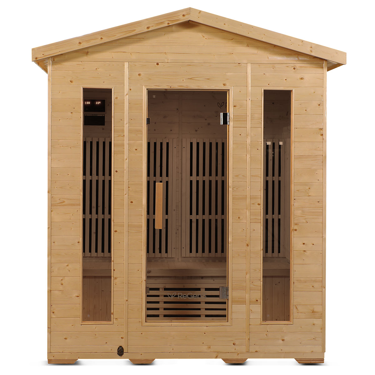 ReGen8 Quadro Outdoor - 4 Person 2920W Infrared Sauna