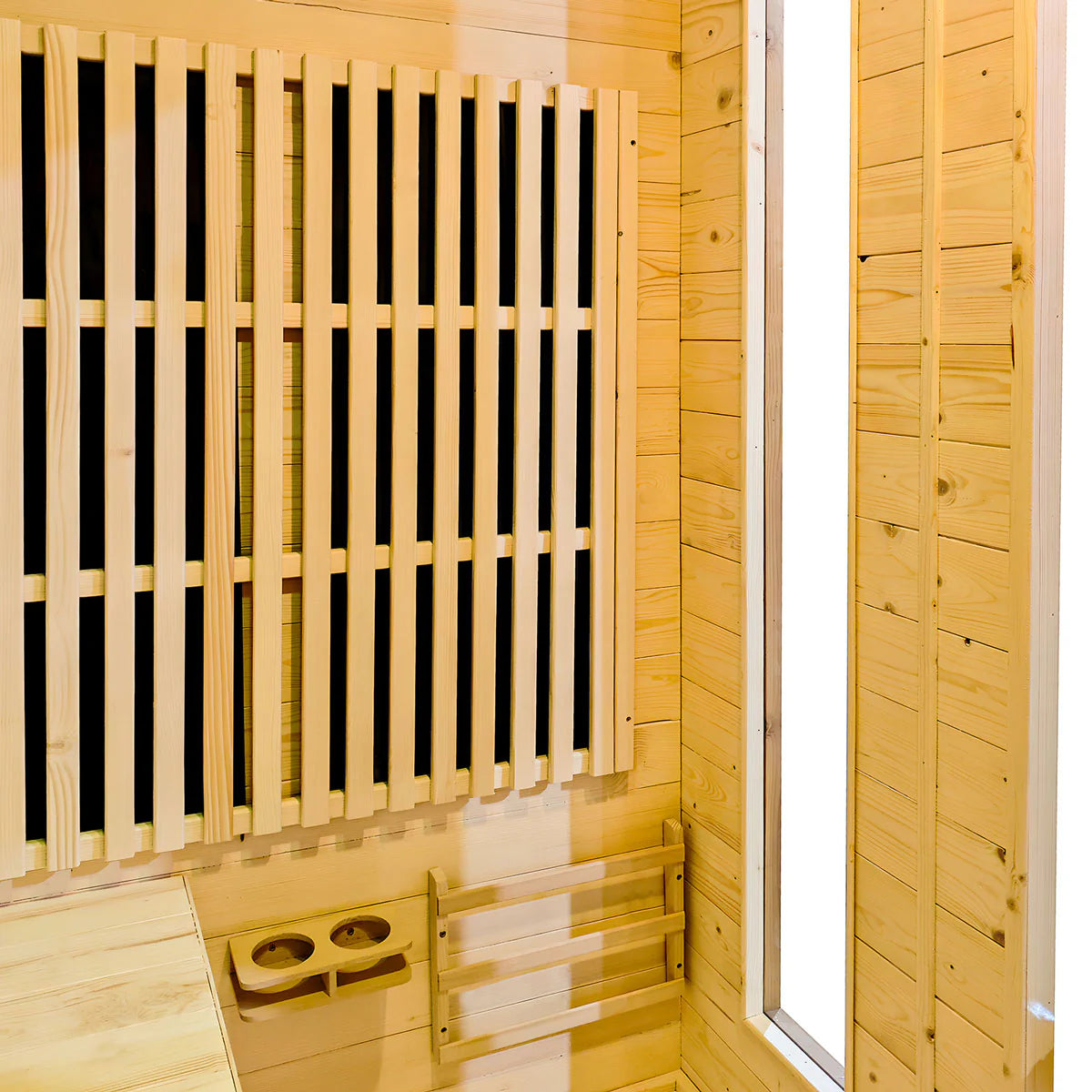 ReGen8 Quadro Outdoor - 4 Person 2920W Infrared Sauna Natural