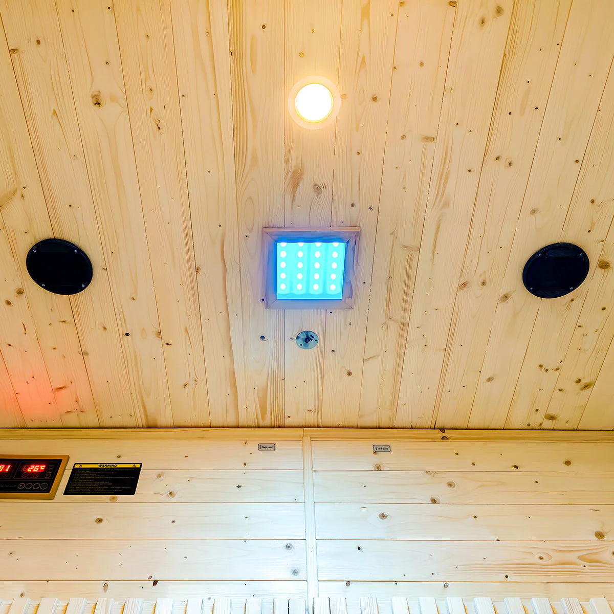 ReGen8 Quadro Outdoor - 4 Person 2920W Infrared Sauna Natural