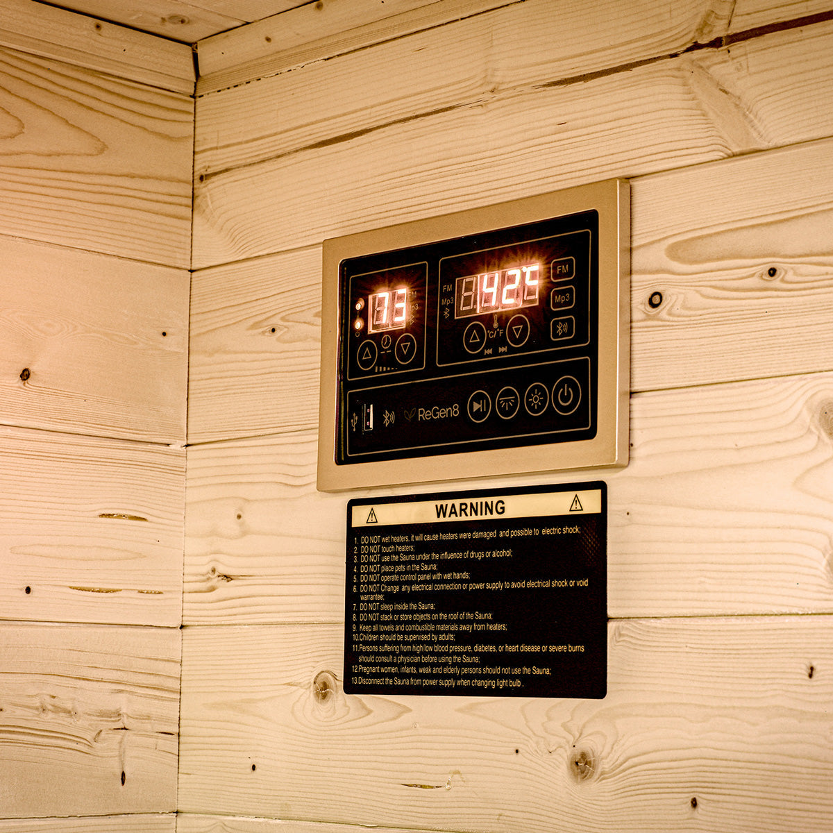 ReGen8 Quadro Outdoor - 4 Person 2920W Infrared Sauna