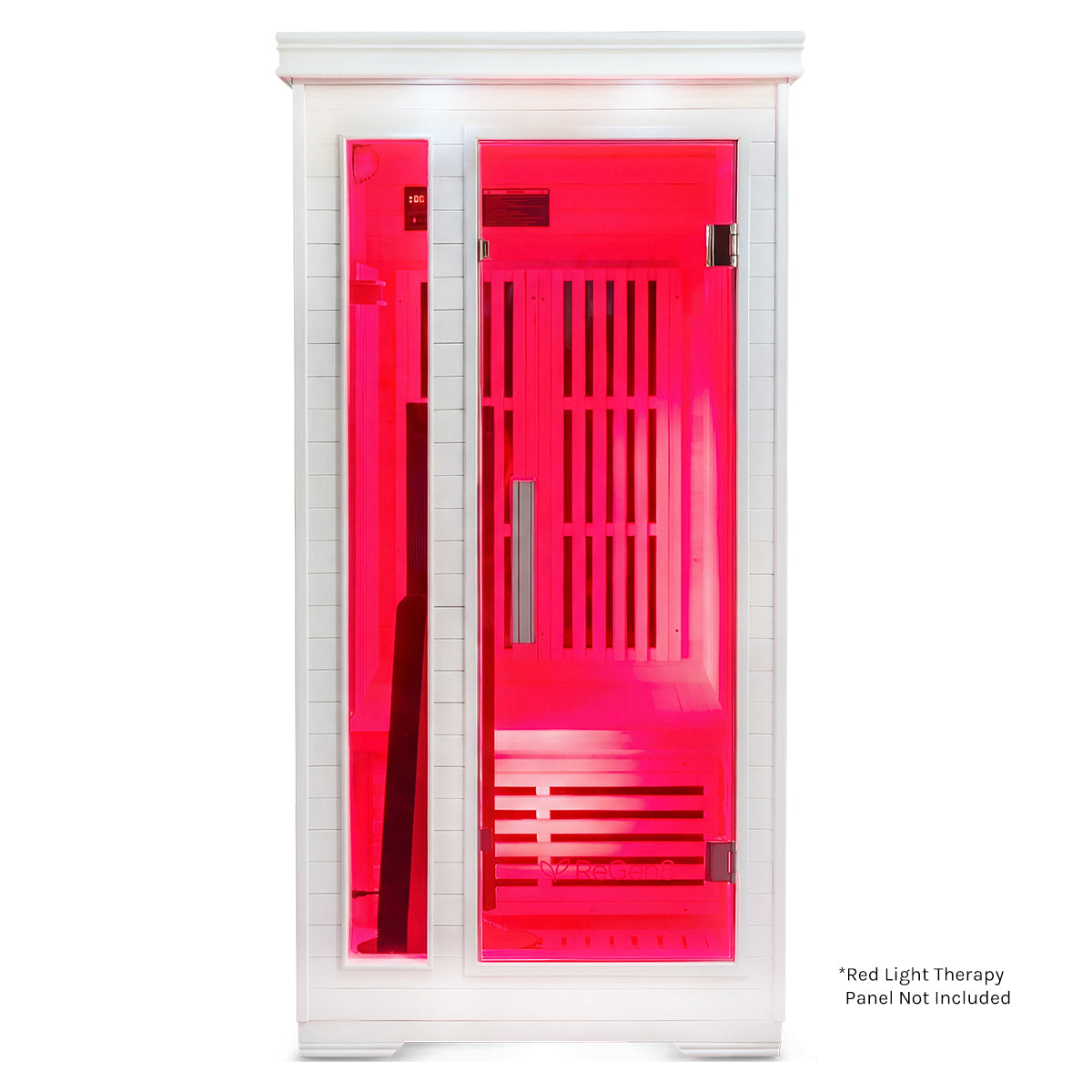 ReGen8 Solo - 1 Person 1410W Infrared Sauna in White