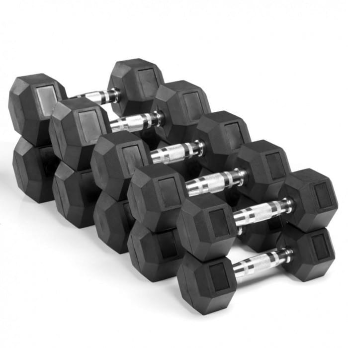 Functional Cable Cross Trainer 60 Kg Stack Flat Bench + 3 Med Balls + 174 Kg D/Bells & Rack