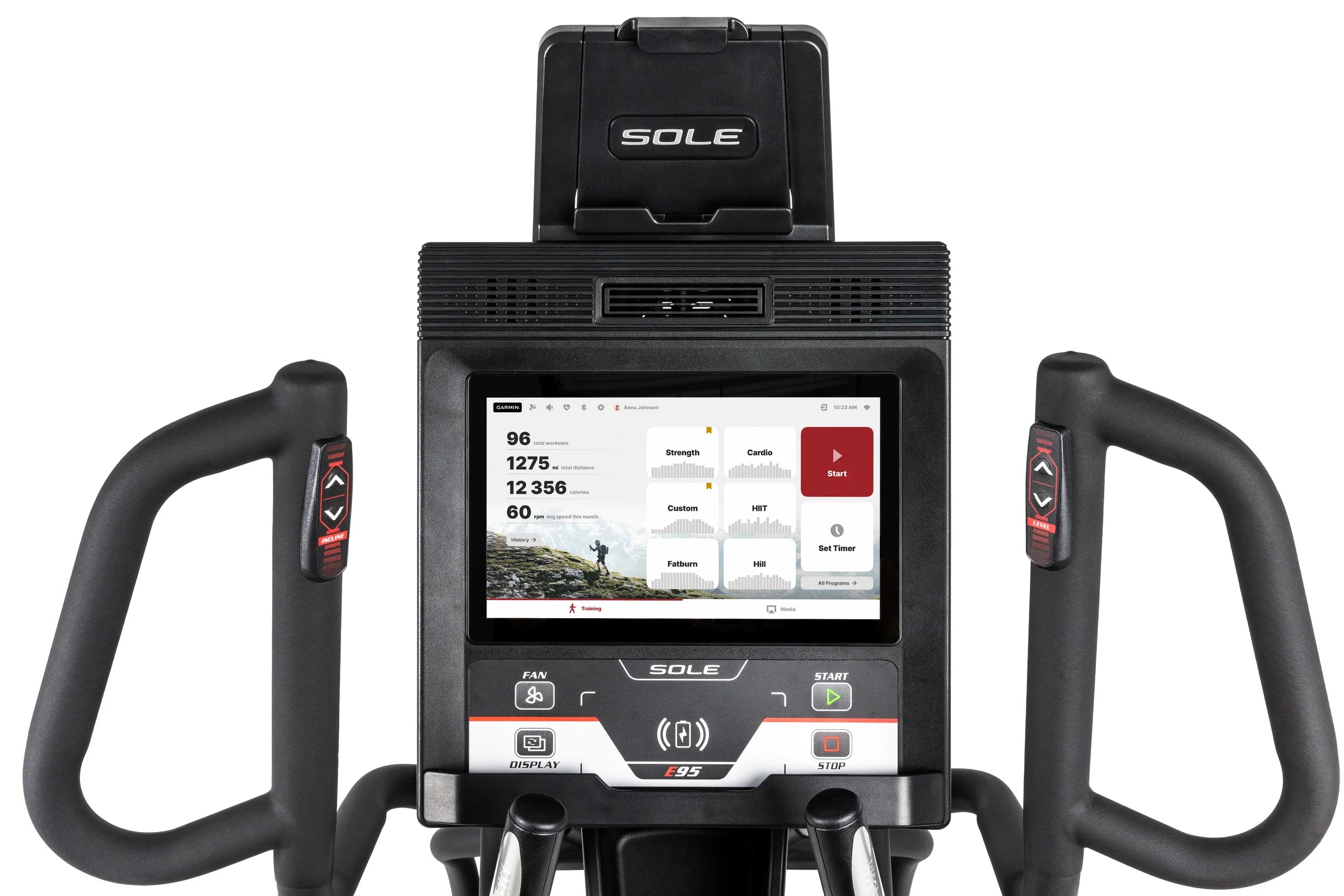 SOLE E95 Elliptical 13.3″ Touchscreen