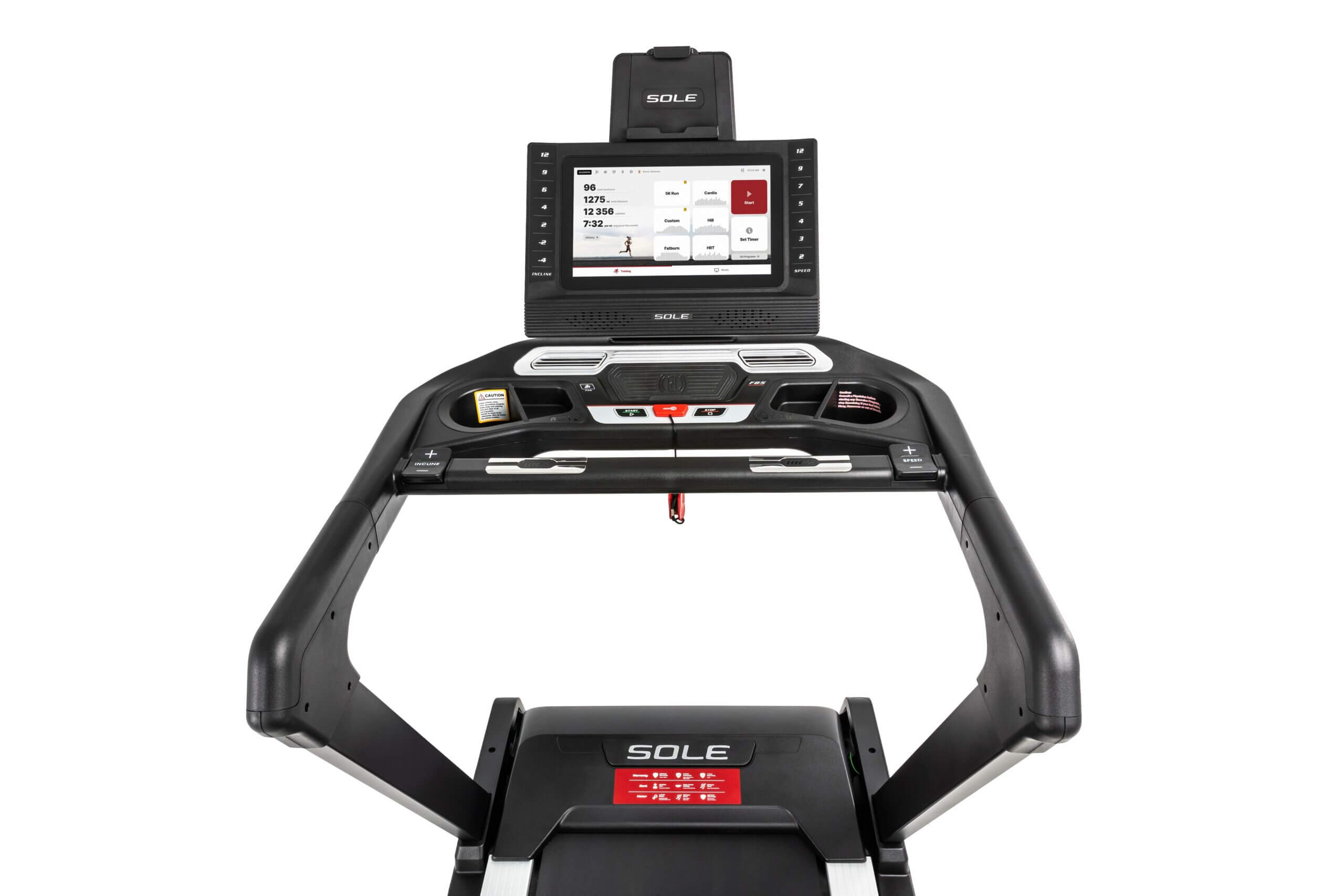 SOLE F85 Treadmill | 15.6″ Touchscreen | 4 HP