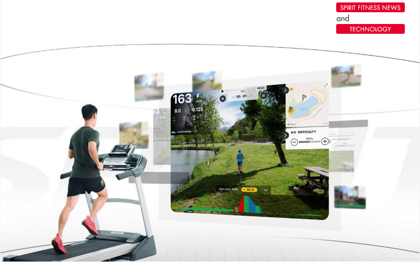 Spirit SXS895 Adjustable Incline HIIT Stepper Trainer