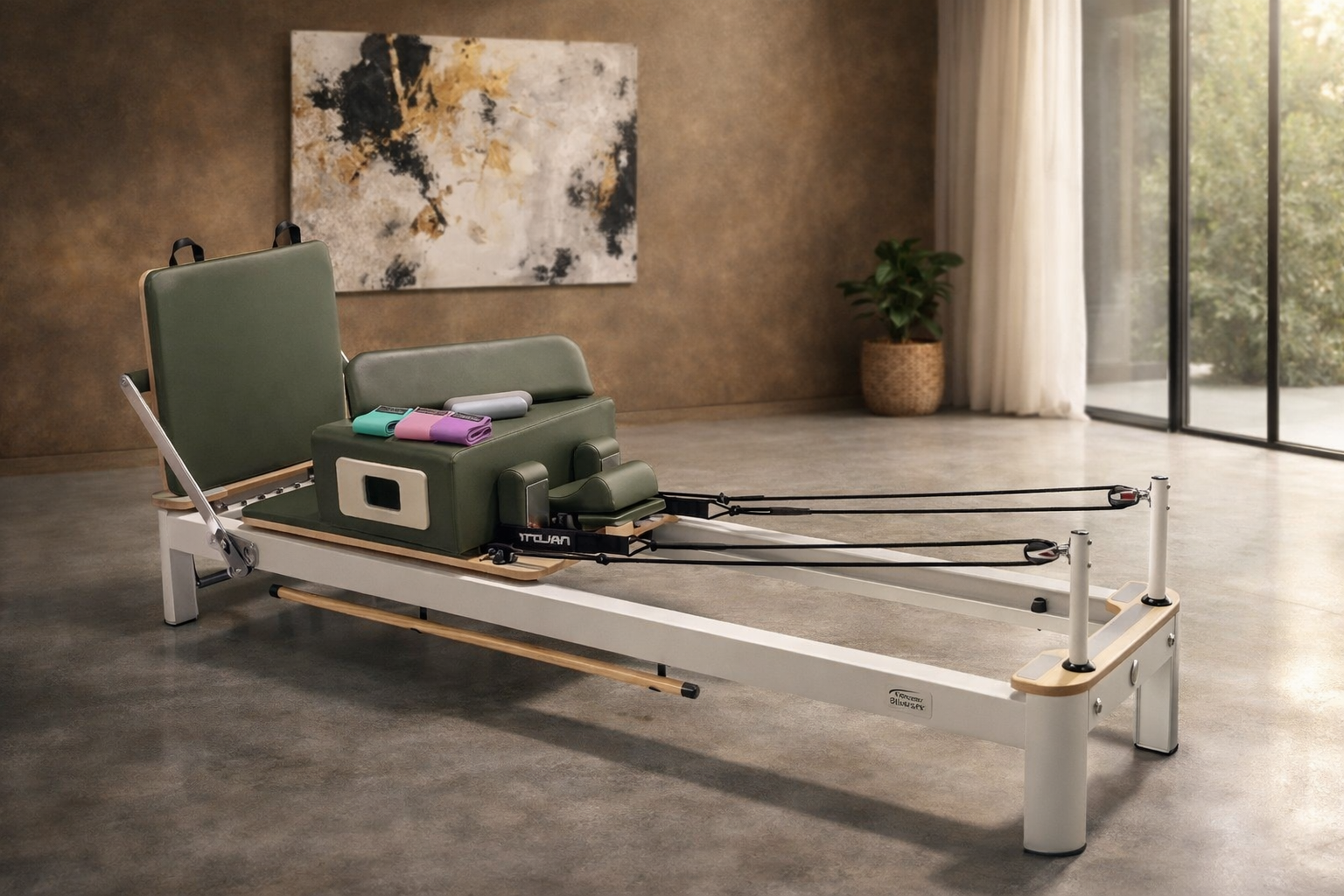 Trojan StudioPR Green Aluminium Reformer Inc Box & Jump Board