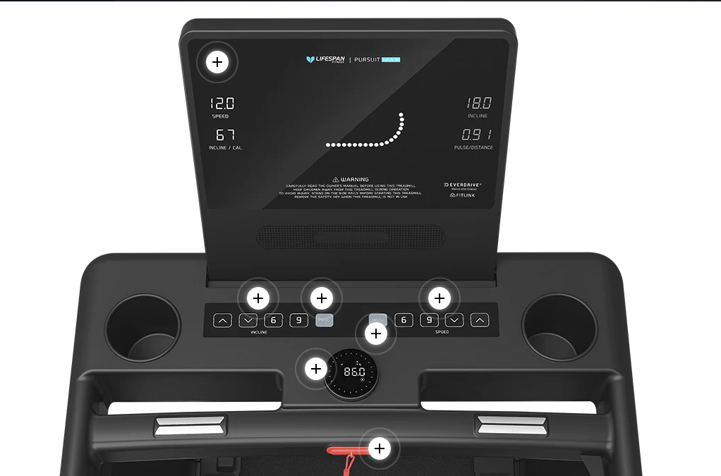Pursuit MAX Treadmill 2.5 CHP Motor EverDrive