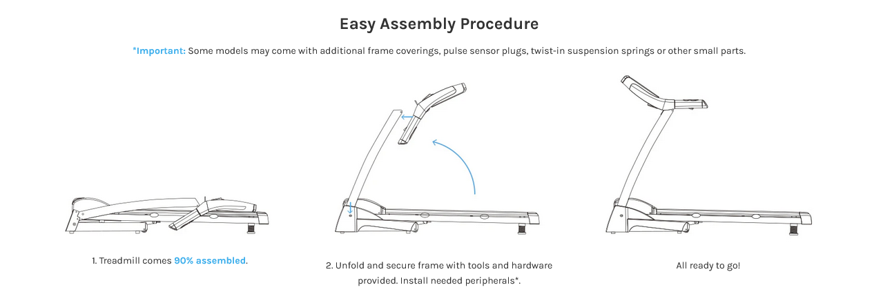 Pursuit MAX Treadmill 2.5 CHP Motor EverDrive