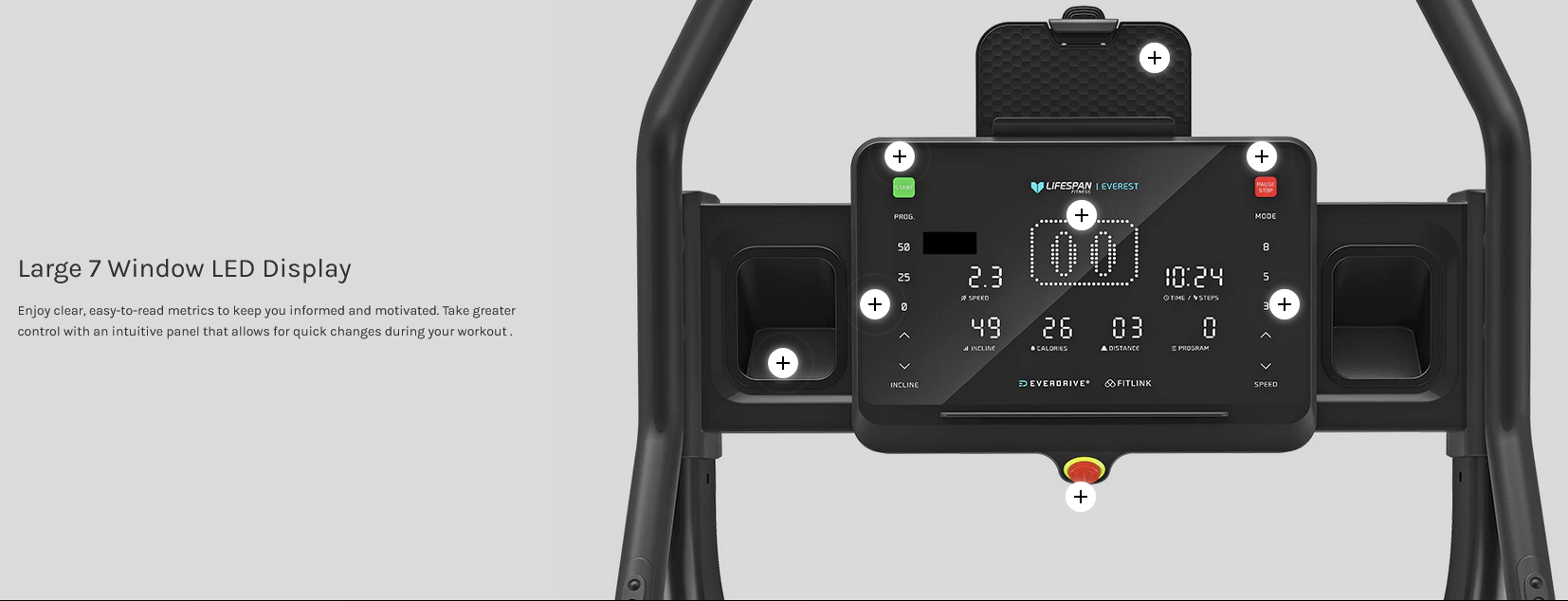 Lifespan Fitness Everest 3 Ultra High Incline Treadmill