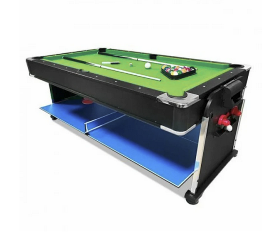 Games Table 4 In 1 | 7 Foot Green Top