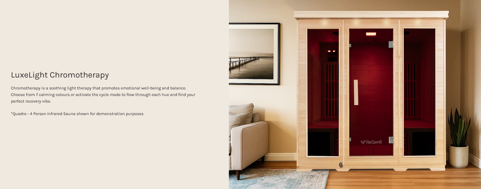 ReGen8 Duo Outdoor - 2 Person 2200W Infrared Sauna