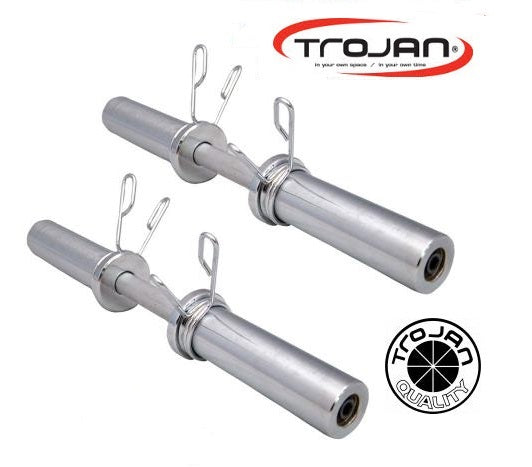 Dumbbell Handles Olympic Pair + Spring Collars