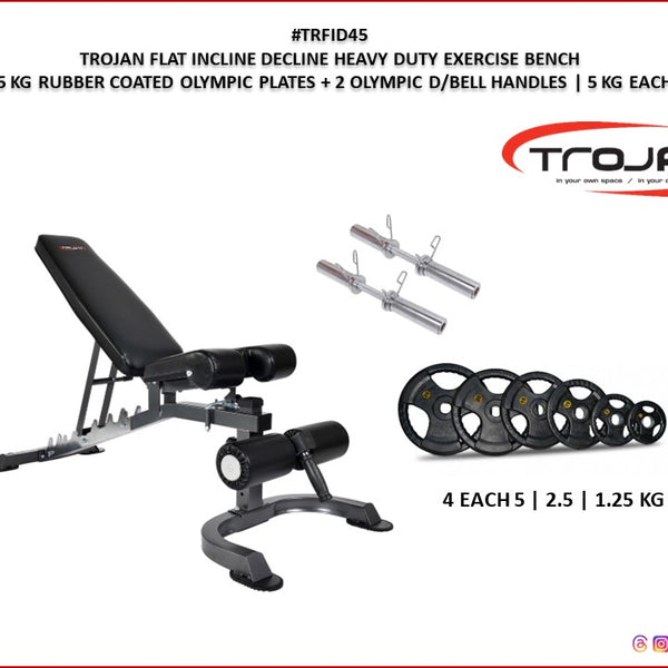 Trojan Dumbbell 200 Bench Trojan FPR70 All-in-One Trainer Smith
