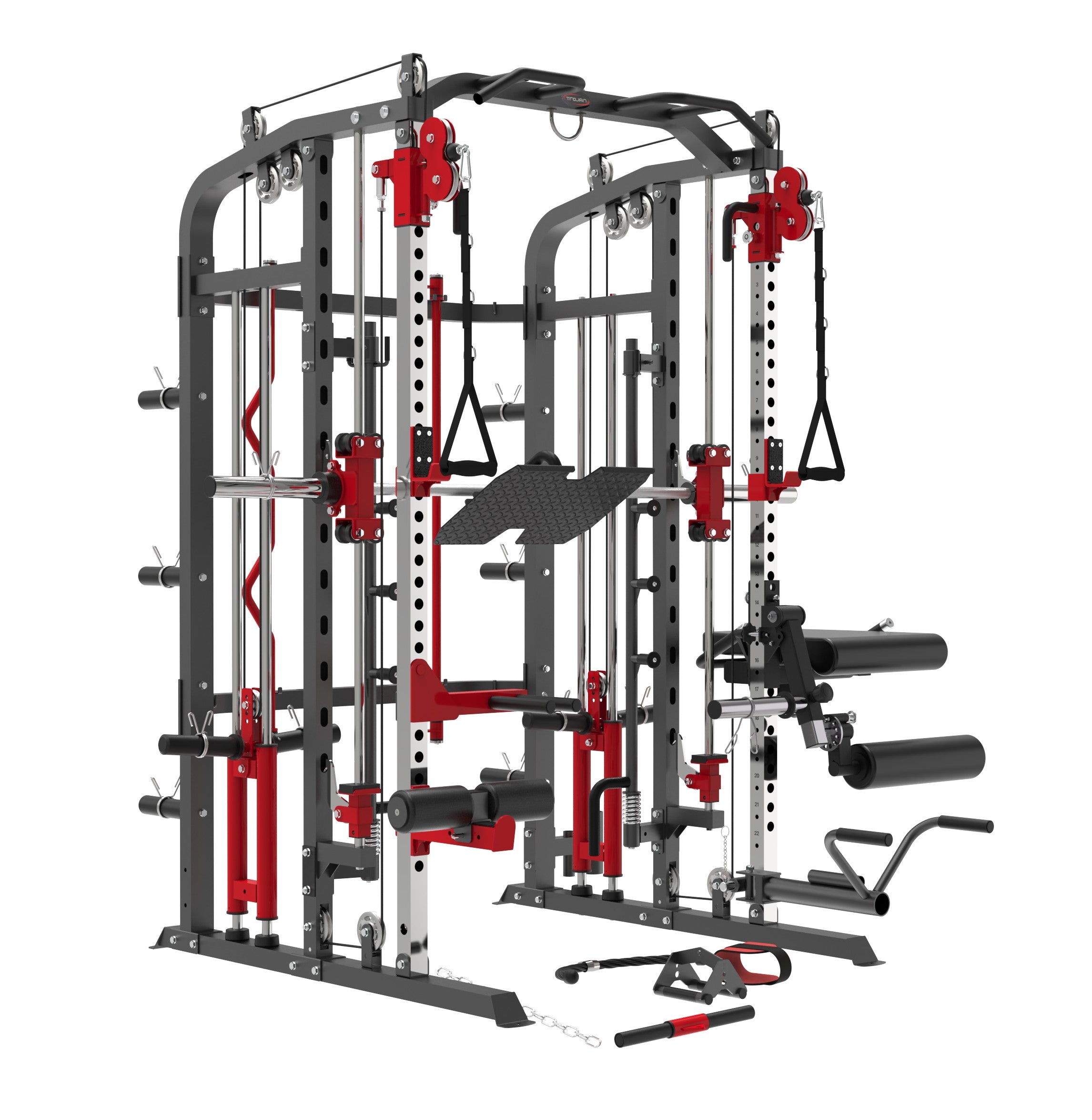 Trojan Seated Leg Ext / Ham String Hip Thrust & Hyper Extension Attachment FPR70LP