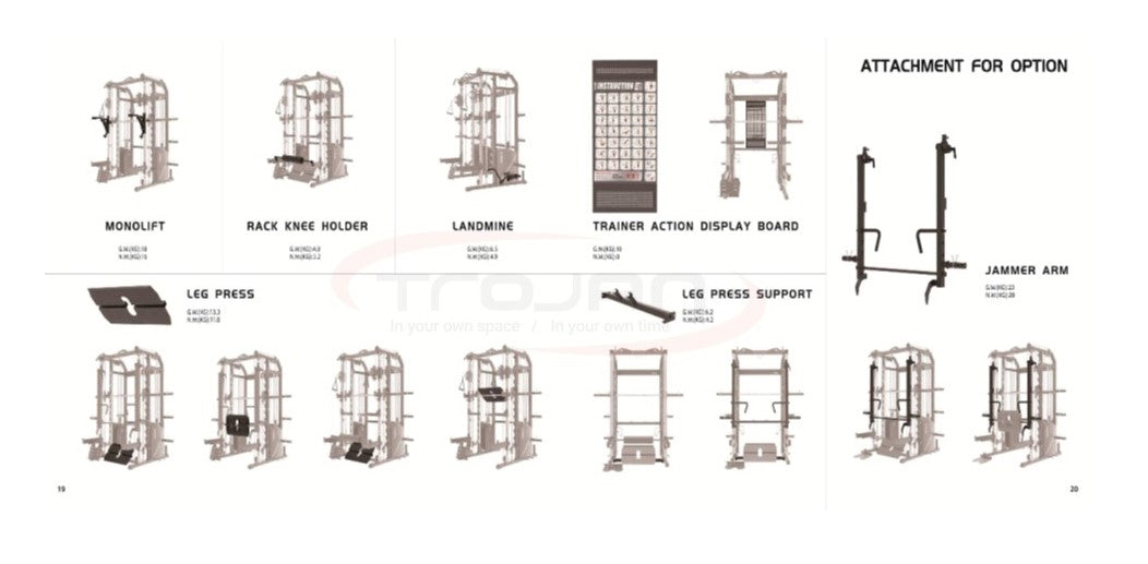 TRFPR90XPRO ATTACHMENTS WS