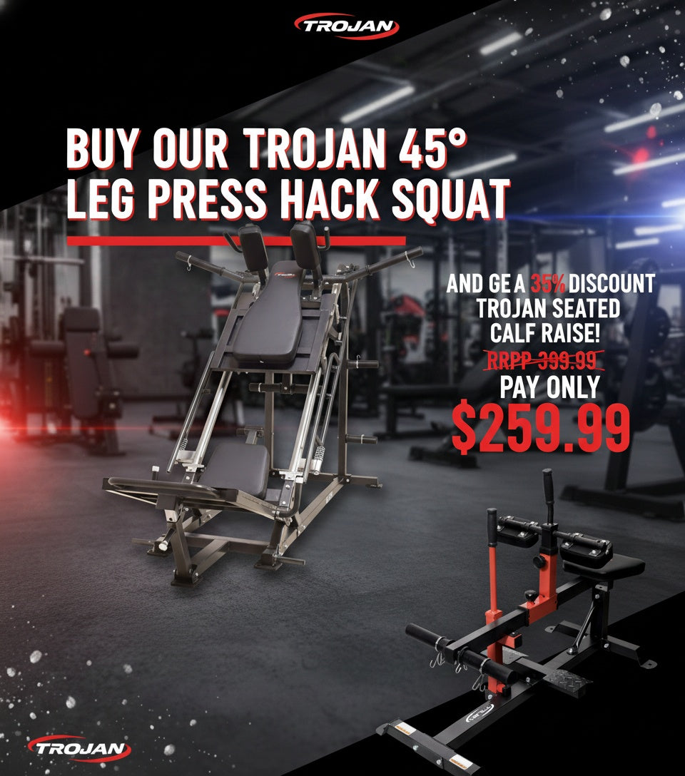 Elite45° Leg Press Hack Squat 850 Lbs Load Power Band Pins Double Plate Load