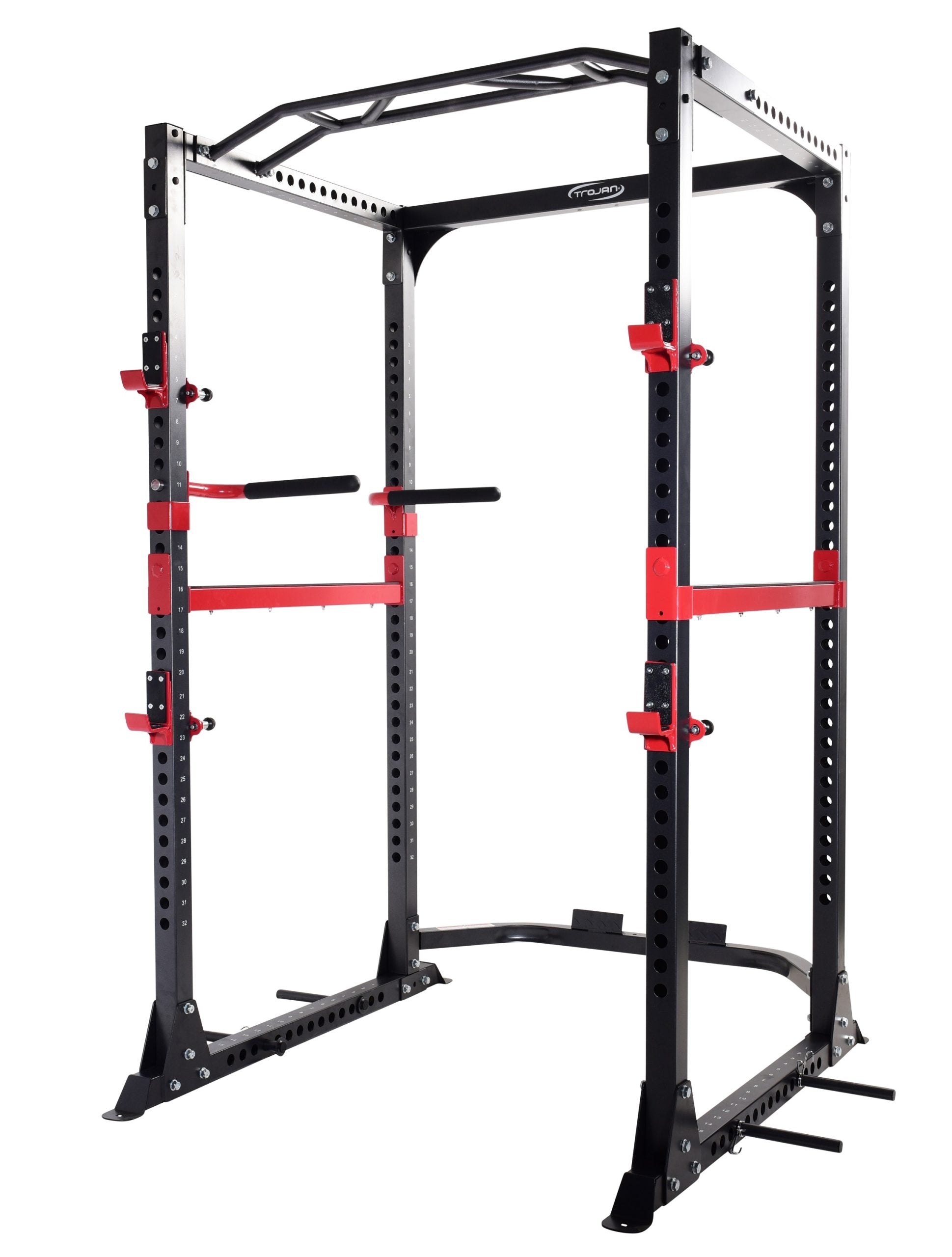 Power Rack Cage Lat Attachment Cable Cross Over + Dips + Range of Accessories