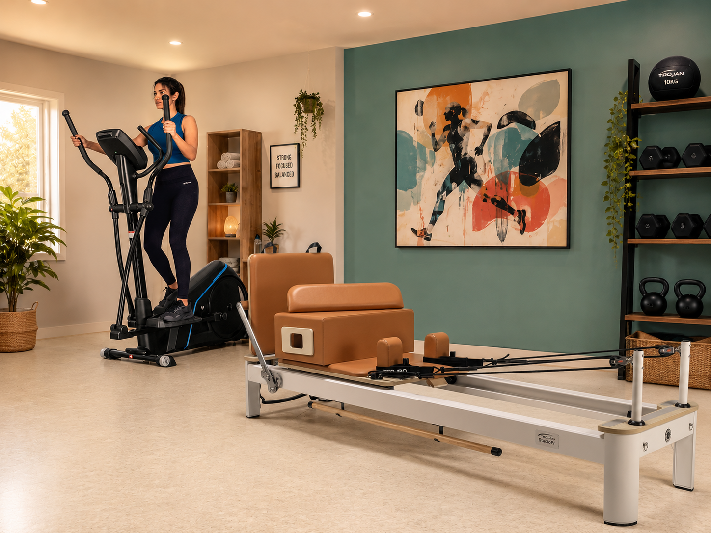 Trojan StudioPR Copper Aluminium Reformer & X41 Cross Trainer Bundle