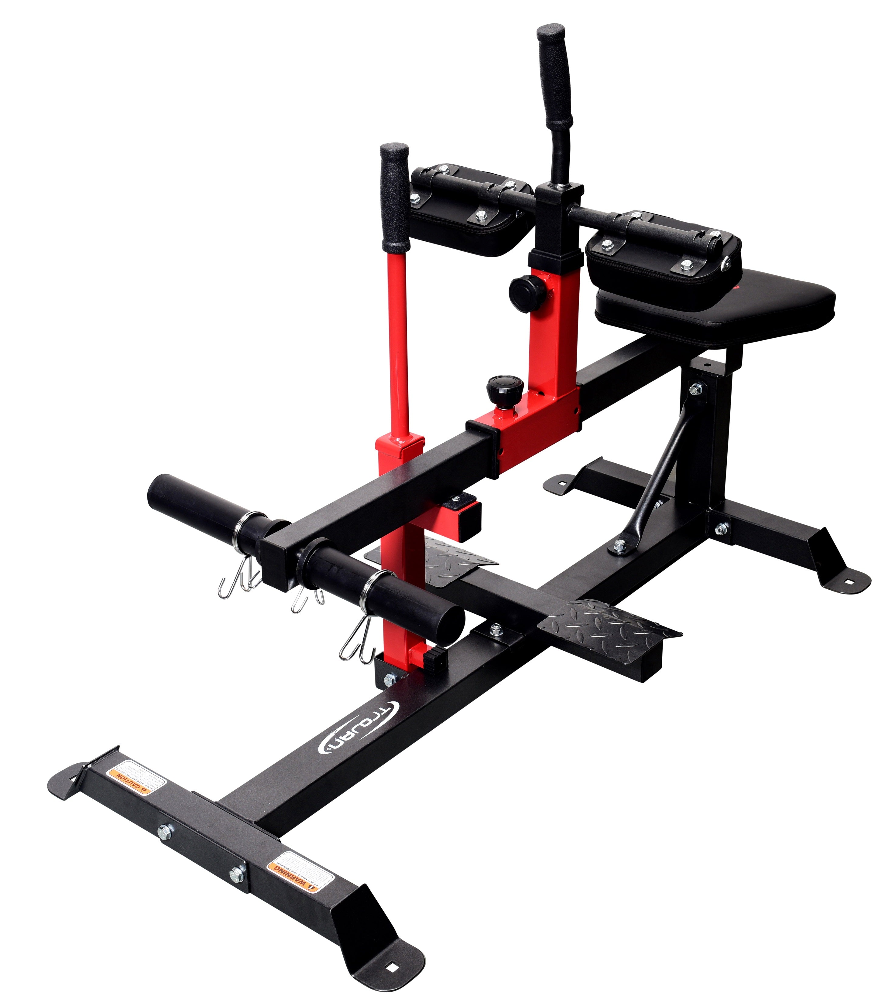 Leg Press 45°Hack Squat + Seated Calf Raise + Reverse Hyper Ext Bench