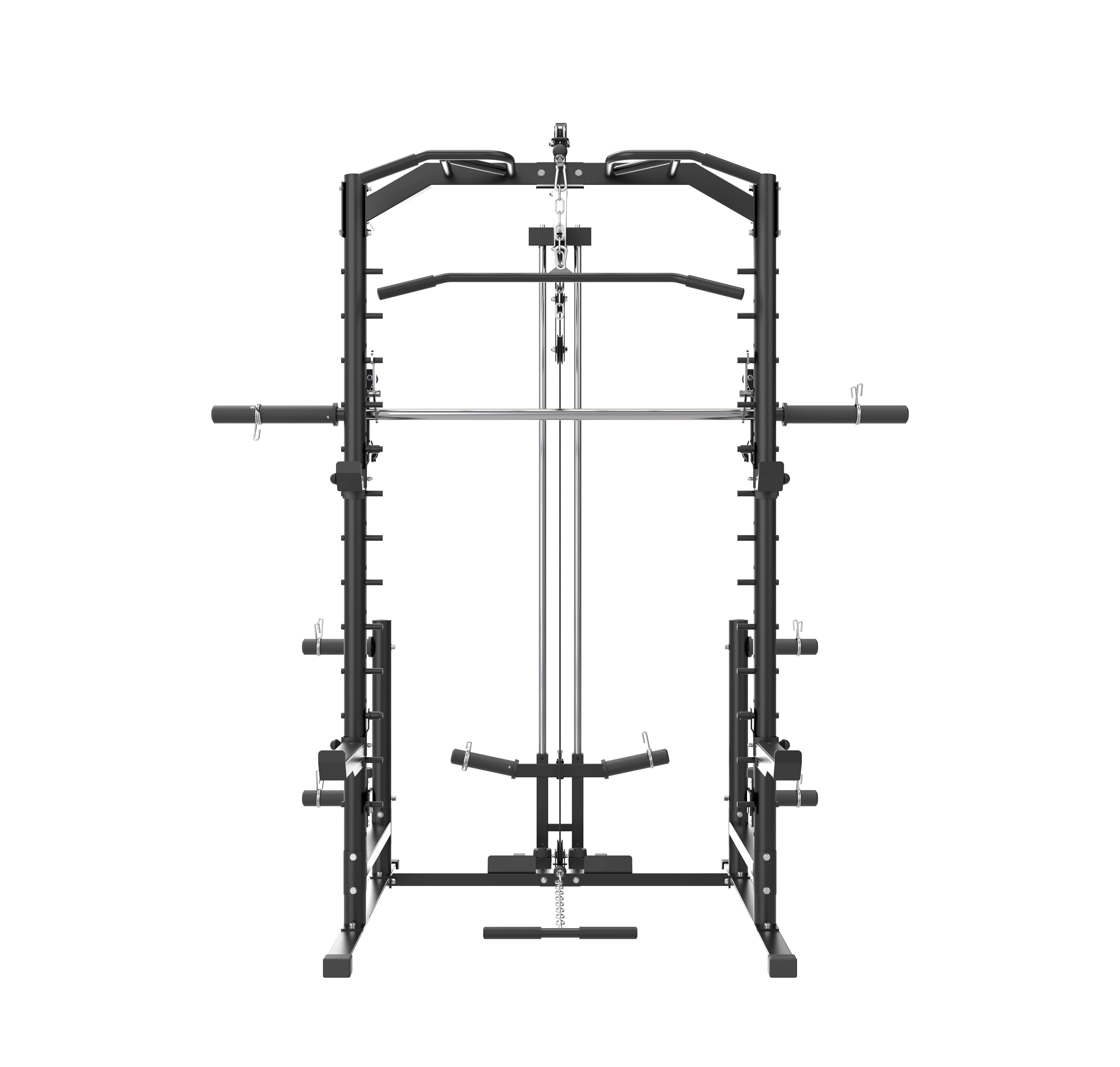 Trojan TRSM700 Half Smith + Lat Pull Down Low Row