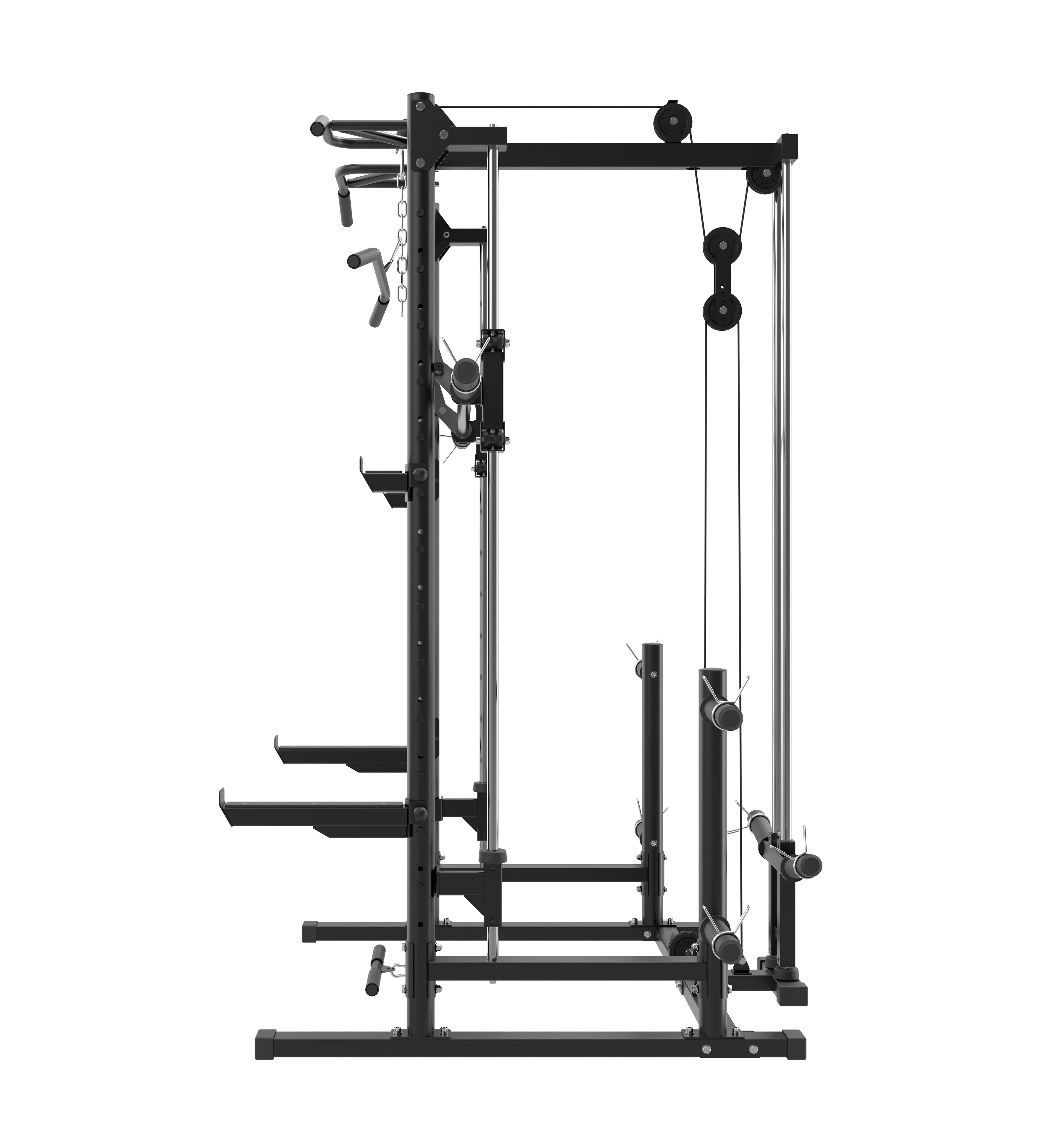 Trojan TRSM700 Half Smith + Lat Pull Down Low Row
