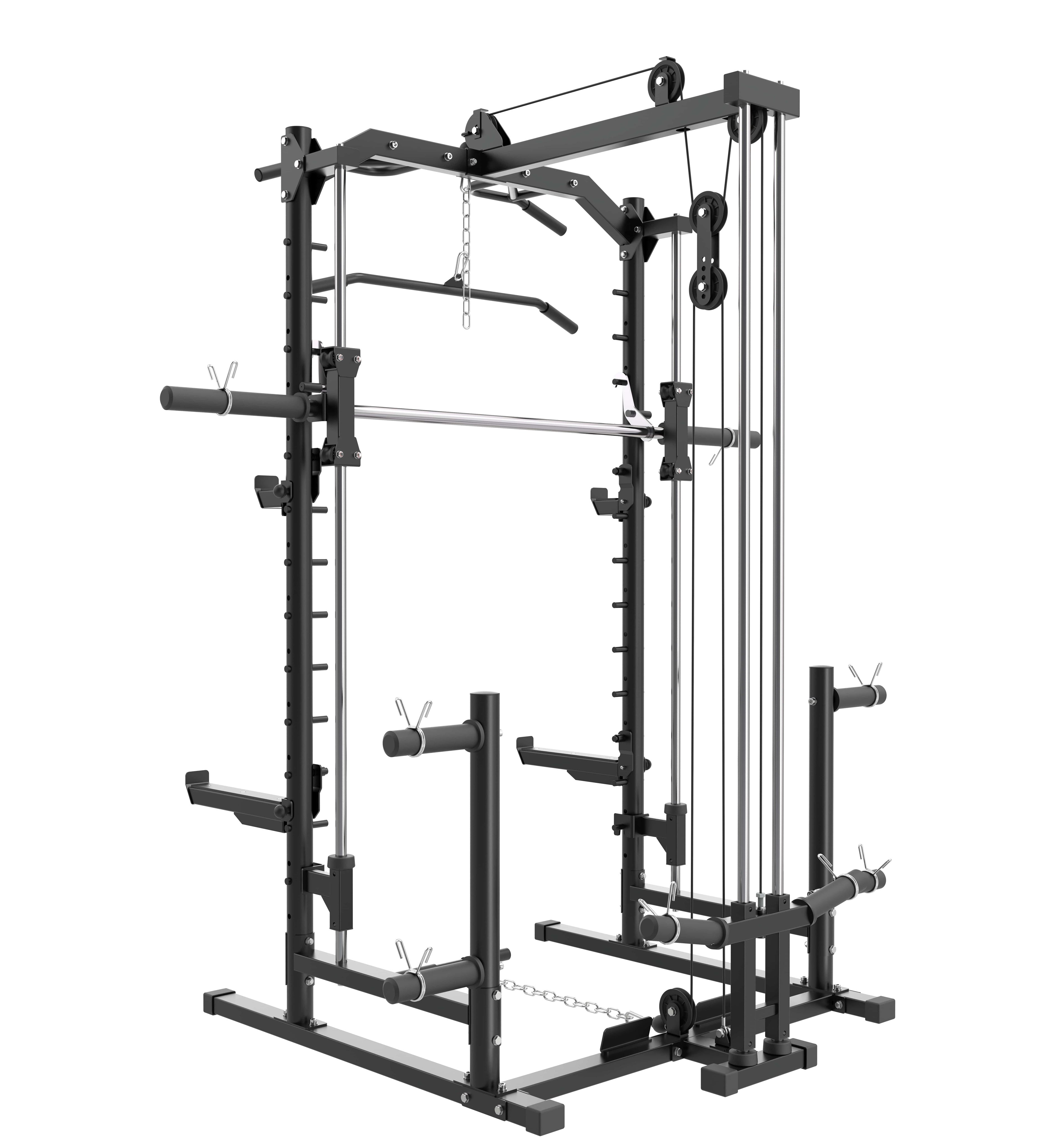 Trojan TRSM700 Half Smith + Lat Pull Down Low Row