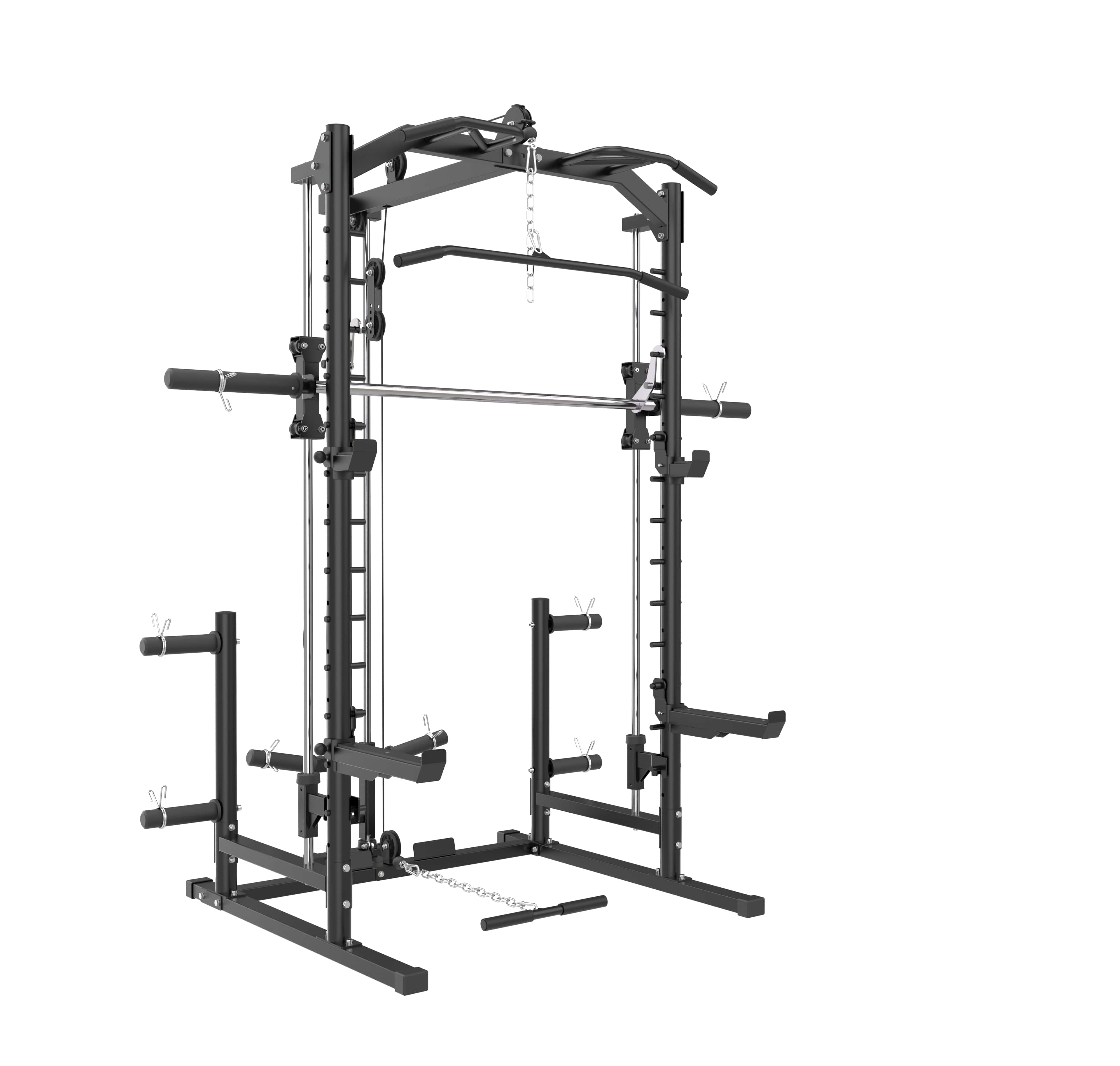 Trojan TRSM700 Half Smith + Lat Pull Down Low Row