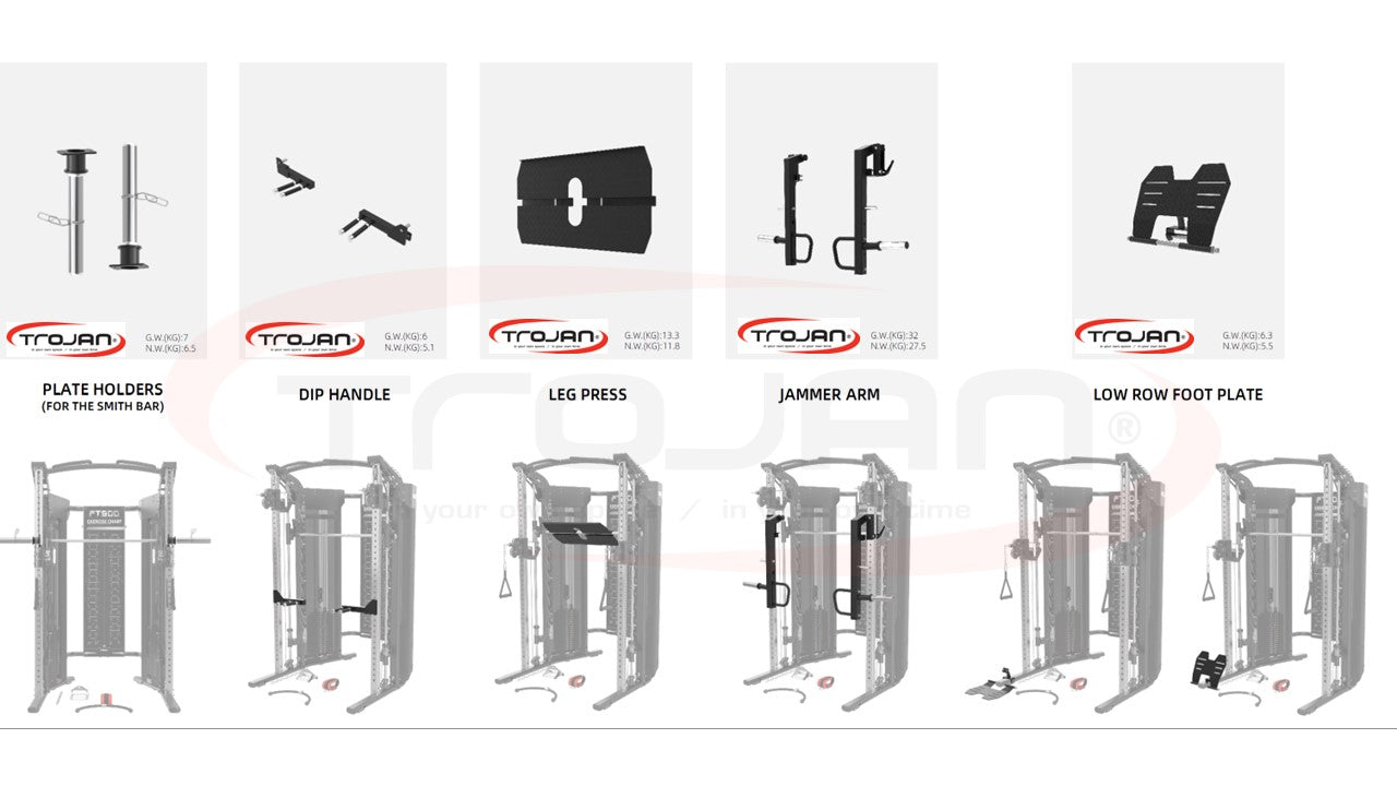 TRSM900FTS FOOT PLATES