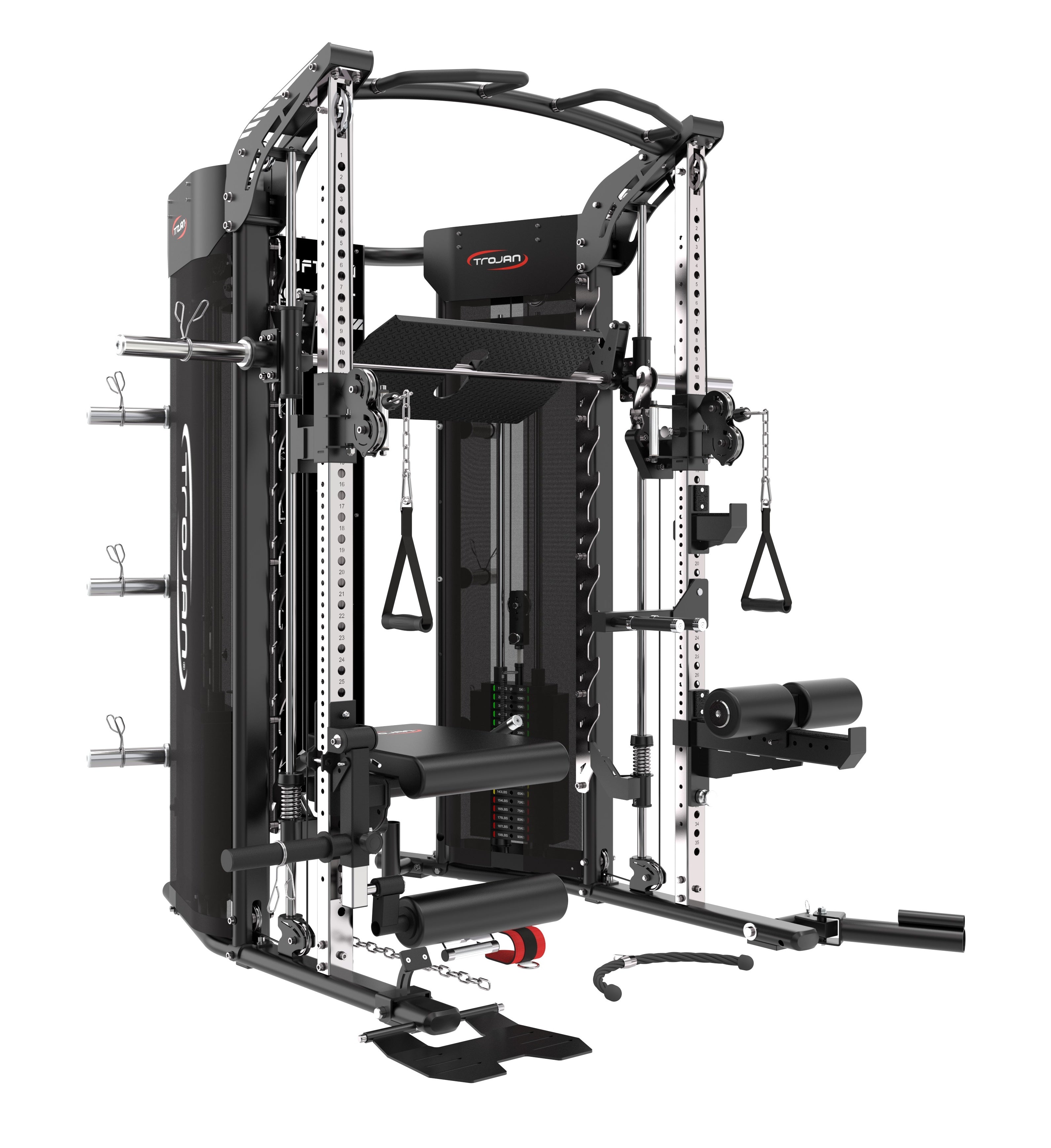 Trojan TRSM900FT Smith All in 1 Functional Trainer One Space  Home Pack