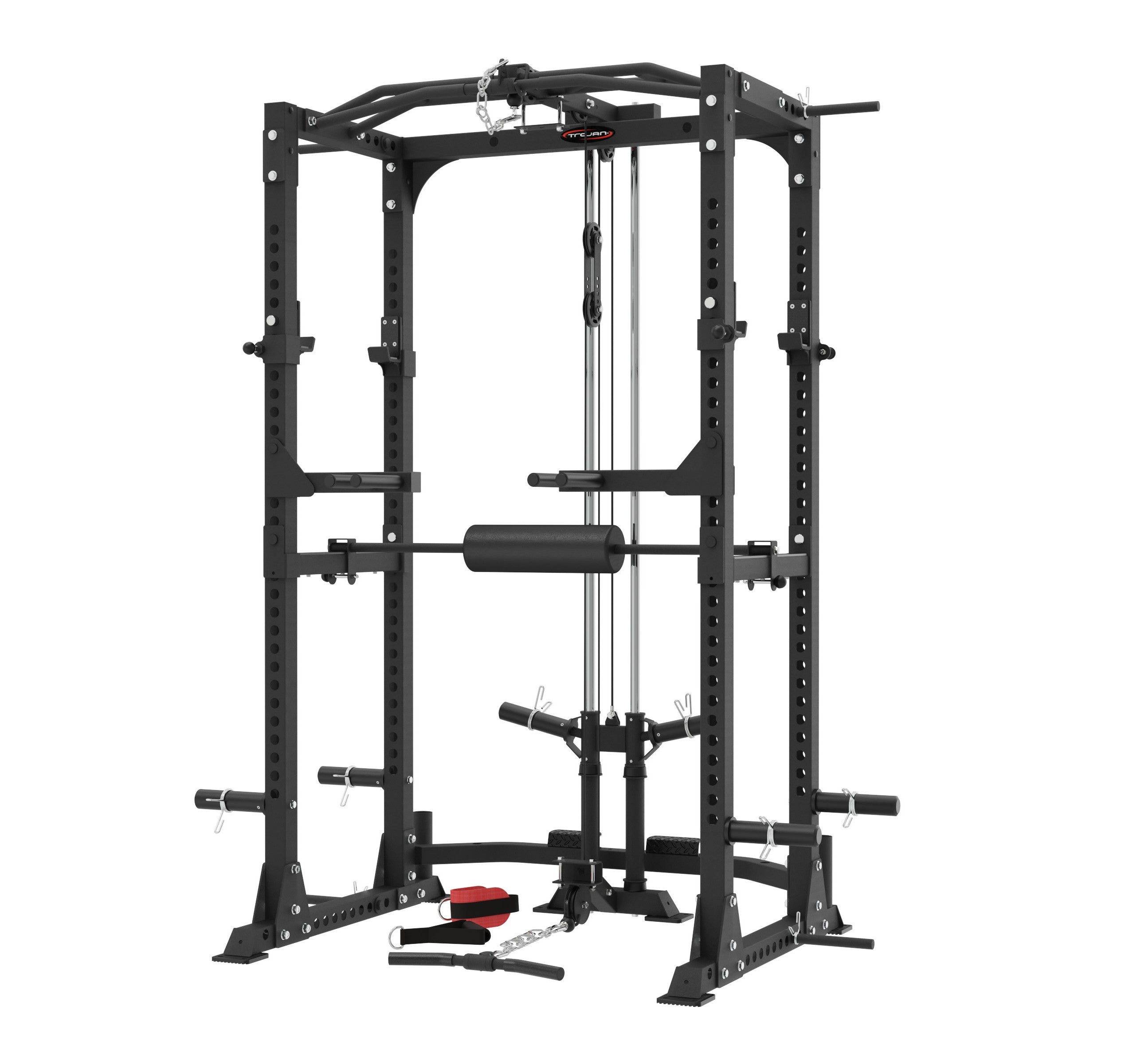 Trojan TRXL7 Power Rack + Lat Pull Down Combo