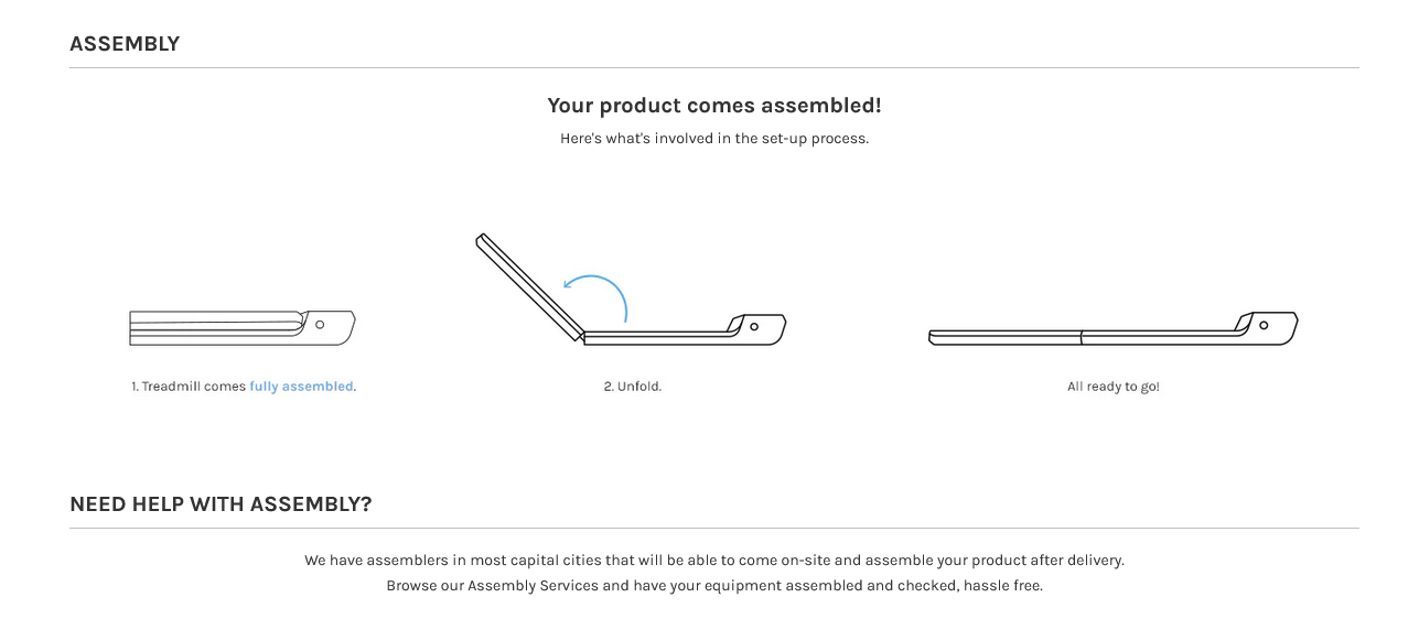 Lifespan Fitness V-FOLD Treadmill with SmartStride