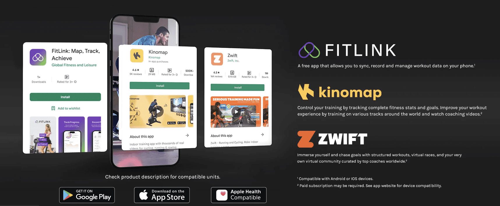 Viper Treadmill M4 Apps