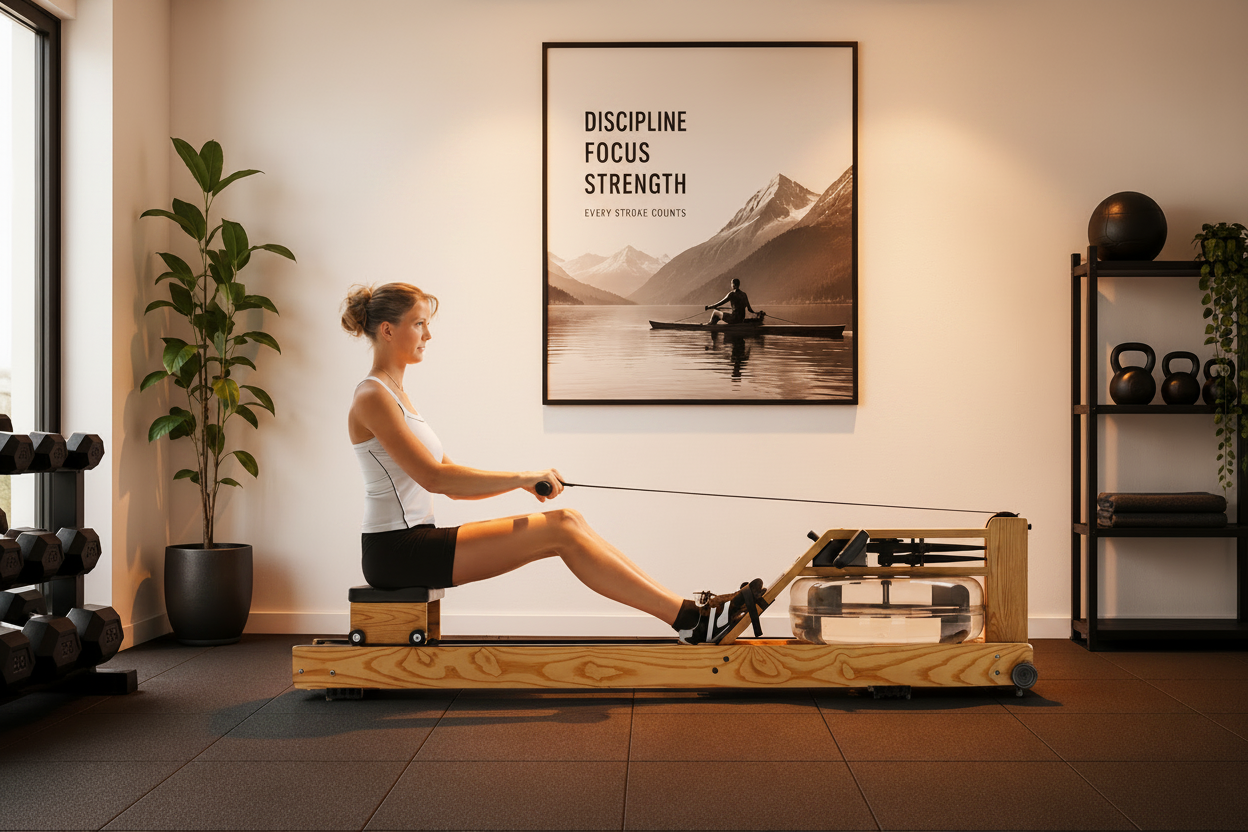 Water Rower Oak S4 Monitor FREE Shipping