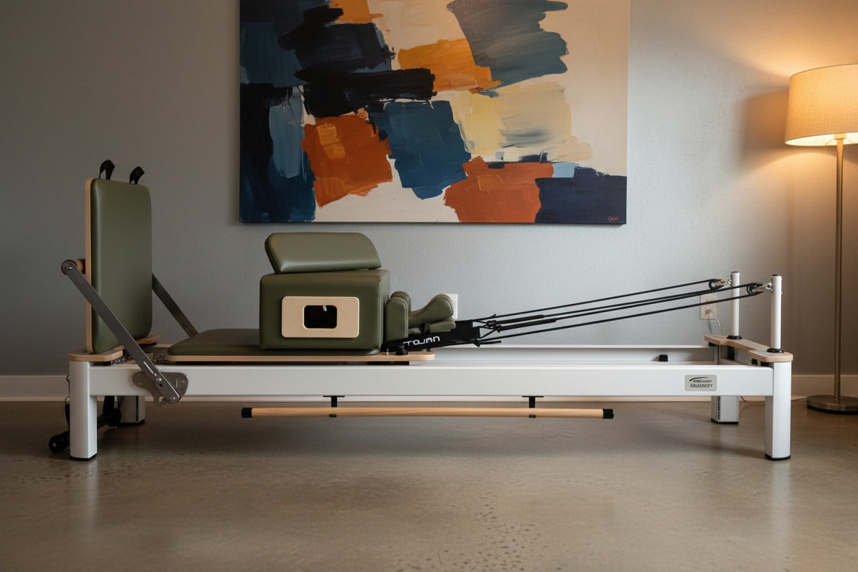 Trojan StudioPR Green Aluminium Reformer Inc Box & Jump Board