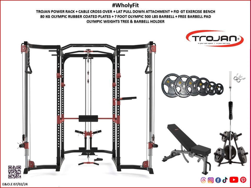 Weight Lifting Trojan Power Cage Trojan Power Stack 500 (Trojan