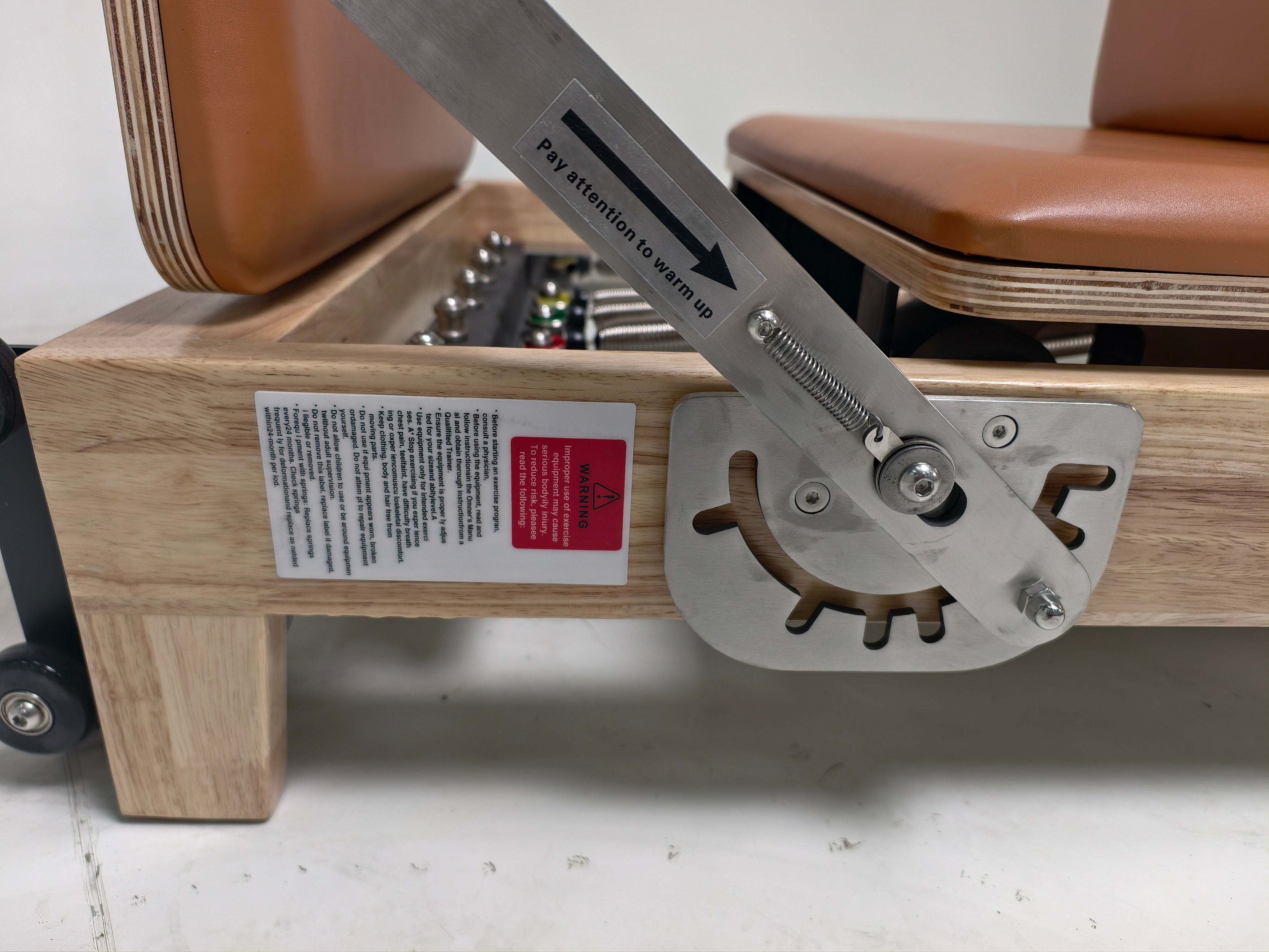 Trojan Copper Home Oak Foldable Pilates Reformer – Smart Fitness Value