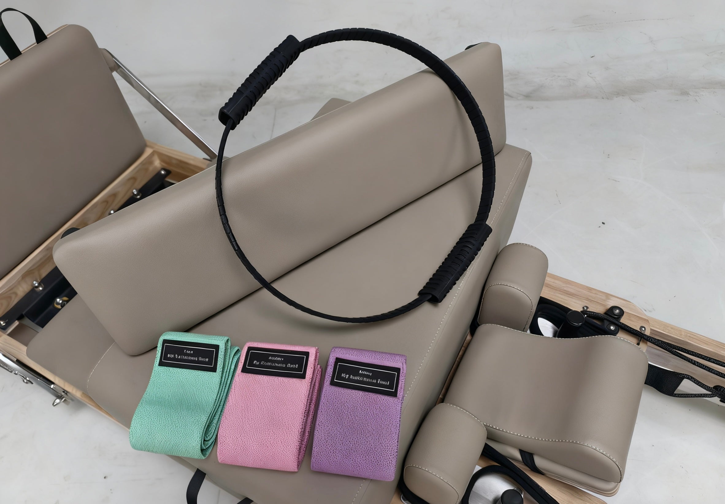 Trojan Beije Home Oak Foldable Pilates Reformer – Smart Fitness Value