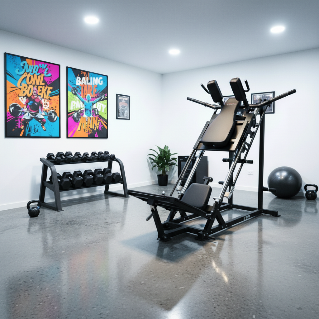 Home Gym Inc Elite45 – Leg Press / Hack Squat Machine