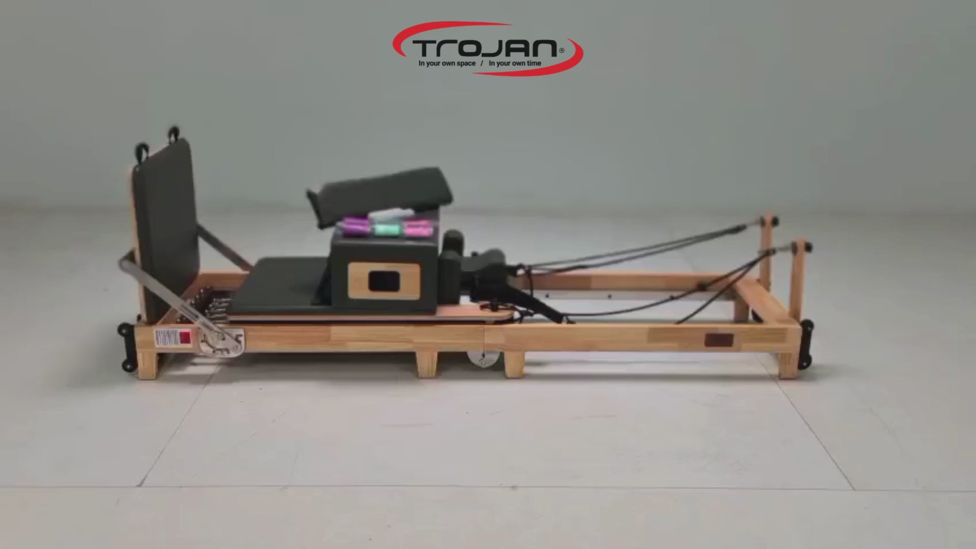 Trojan TERRA GREEN Oak Folding Reformer Inc Box & Jump Board New