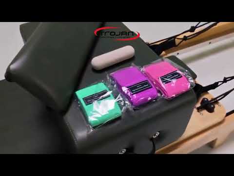 Trojan Green Home Oak Foldable Pilates Reformer – Smart Fitness Value New