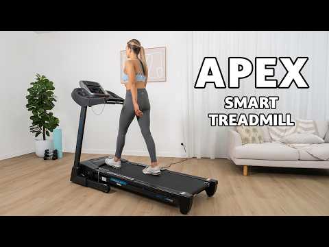 Lifespan Fitness Apex 2 Smart  10.1" Smart HD TFT Touchscreen Treadmill