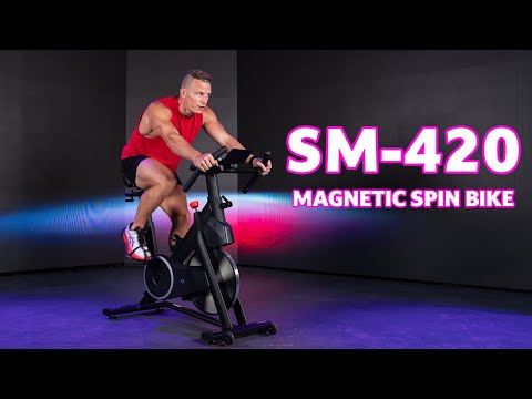 Lifespan Fitness SM-420 Spin Bike with Automatic Magnetic Resistance