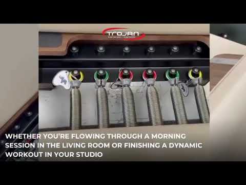 Studio AURALIS Beige Aluminum Pilates Reformer – Special Edition