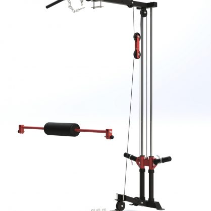 Power Rack+ Lat Attachment + Pec Attachment Multi Chin Up Safety Bars Dip Handles