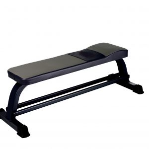 Flat Bench With Dumbbell Storage Rack