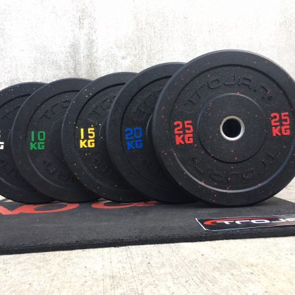 Bumpers 150 Kg Bumper Plates + 1500 Lbs 4 X Needle Bearing Barbell Package