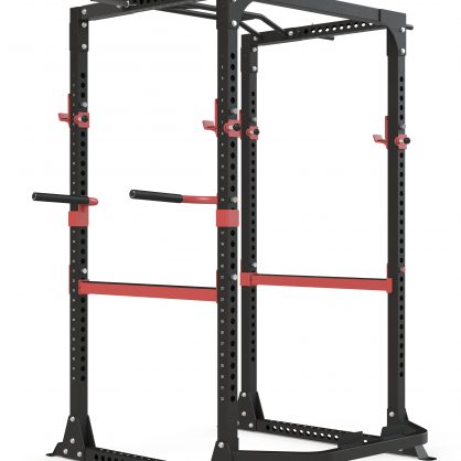 Power Rack Multi Chin Up Safety Bars Dip Handles + 70 Kg Olympic Weights & Barbell