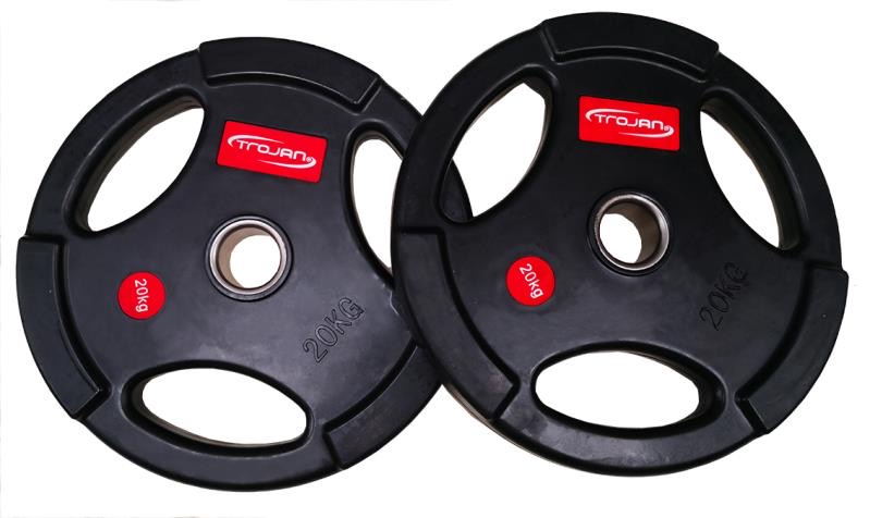 Olympic Weight Plates Rubber Pair (20 Kg)