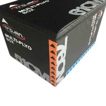 Trojan Half Squat Rack HD Inc Dips | FID Bench | 150 Kg Bumpers | 3 x Barbells | Plyo Box
